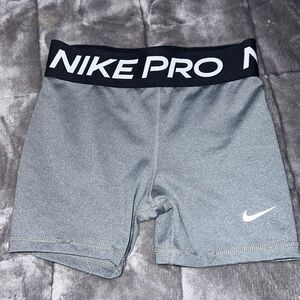 gray x-small nike pros